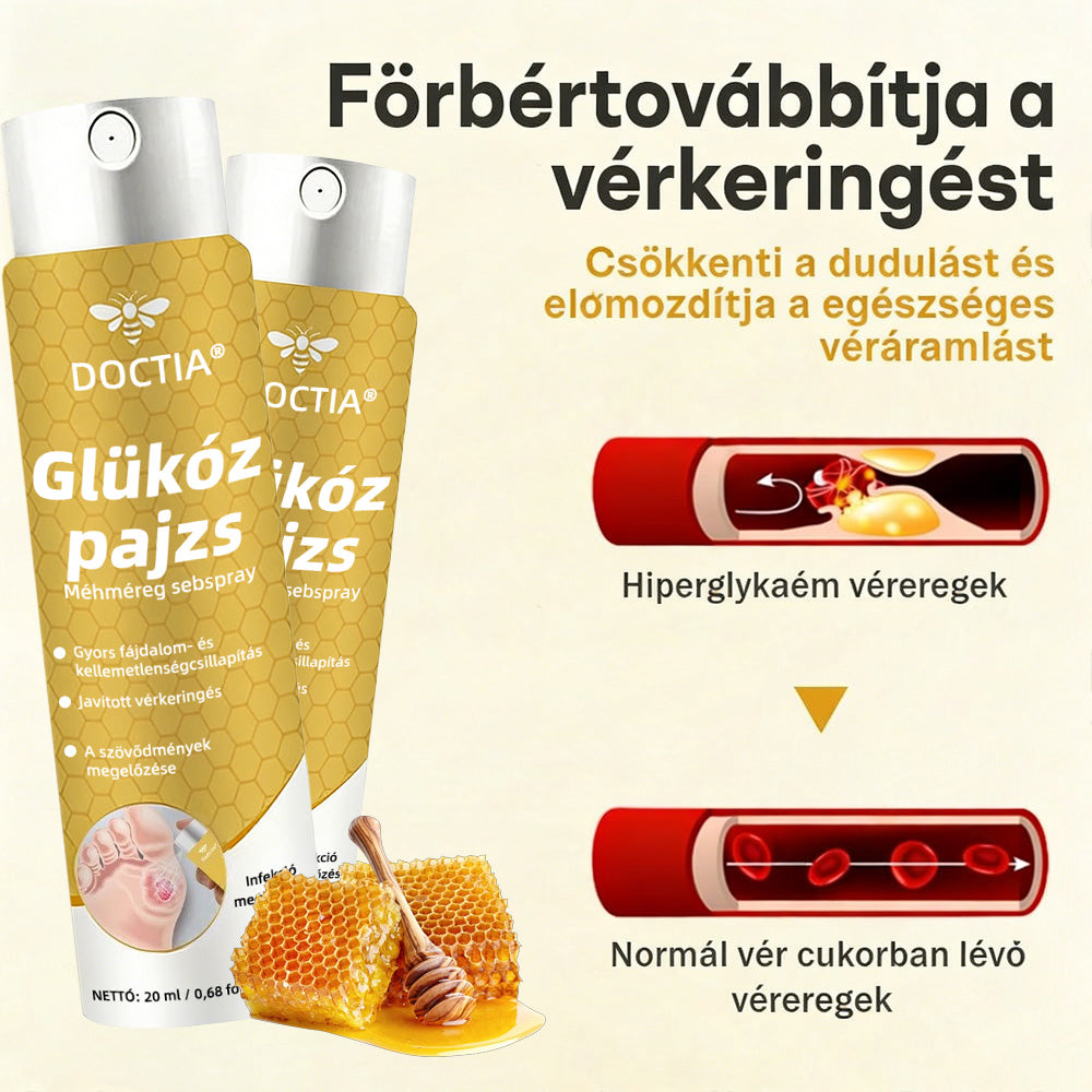 🔥Hivatalos áruház | DOCTIA® GlucoShield méhcsípés elleni sebspray