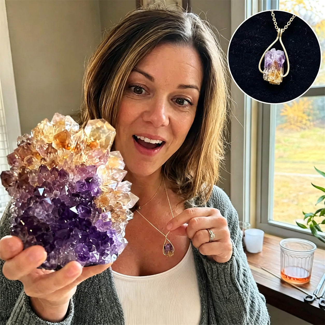 💥 Ma 50% kedvezmény | 👨‍👩‍👧‍👦Toaimer® CrystalGenesis — Növeszd meg saját luxus kristályékszeredet 💎