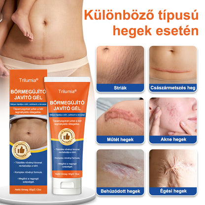 Trilumia® DermalRebuild bőrfiatalító gél👨‍⚕️Keloid hegek, akne hegek, bárányhimlő hegek, műtéti hegek, égési hegek