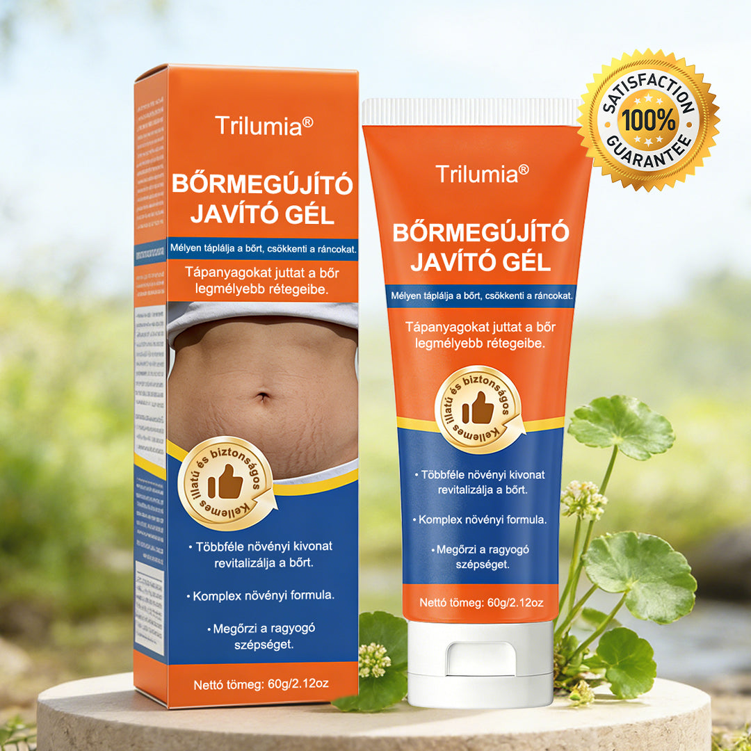 Trilumia® DermalRebuild bőrfiatalító gél👨‍⚕️Keloid hegek, akne hegek, bárányhimlő hegek, műtéti hegek, égési hegek