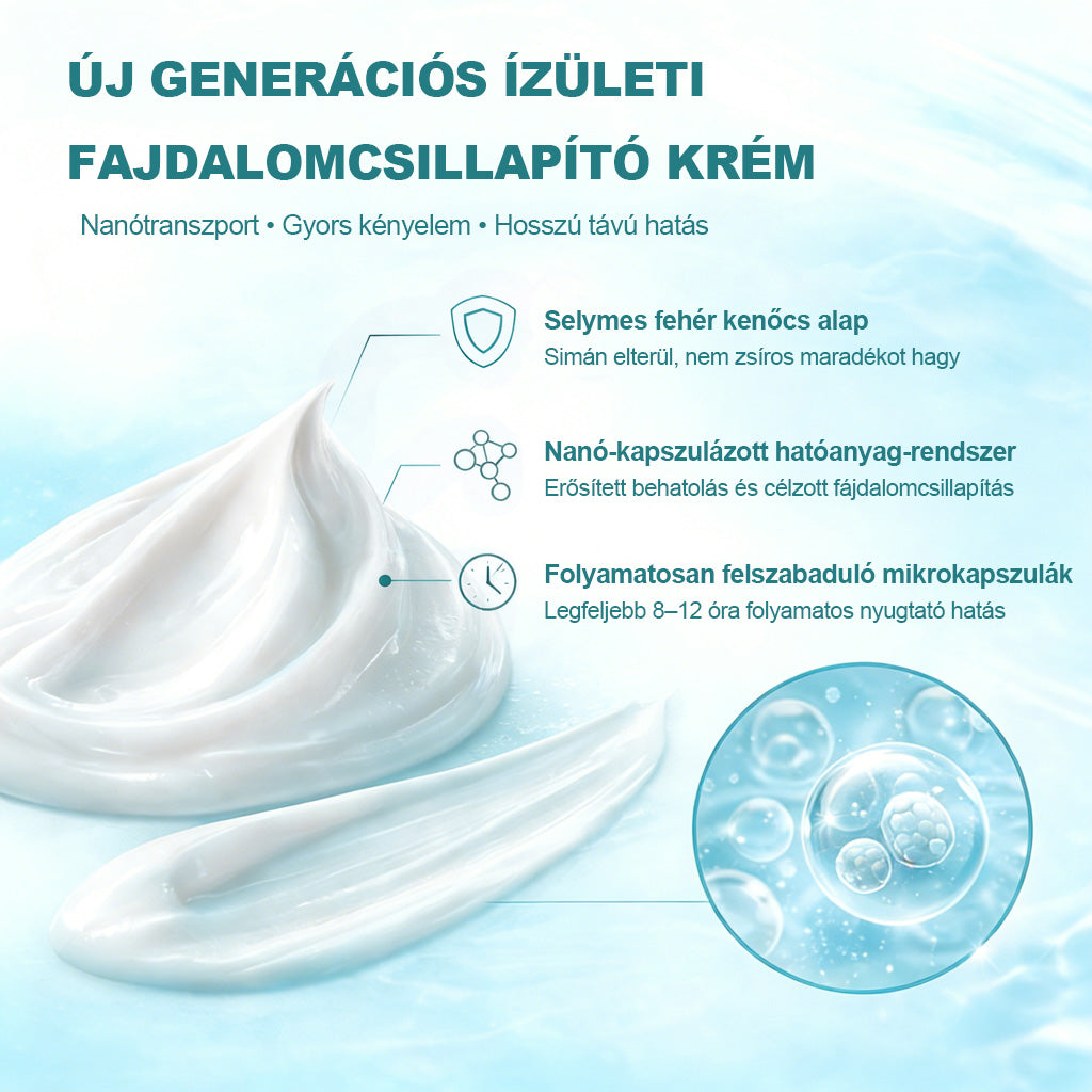 [Újévi különleges ajánlat] CureVivo® fájdalomcsillapító és regeneráló krém🤶Izom-, ízületi és idegfájdalmakra