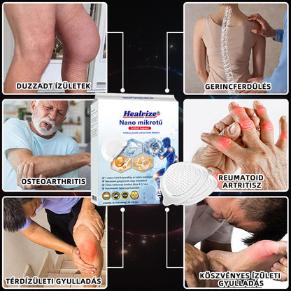 Hivatalos áruház：🌱𝐇𝐞𝐚𝐥𝐫𝐢𝐳𝐞® Nano-bevezető ízületi terápia (fájdalommentes, tartós, ízületi gyulladás, visszér és különböző ortopédiai betegségek esetén alkalmazható)