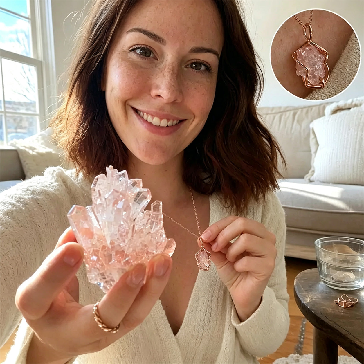 💥 Ma 50% kedvezmény | 👨‍👩‍👧‍👦Toaimer® CrystalGenesis — Növeszd meg saját luxus kristályékszeredet 💎