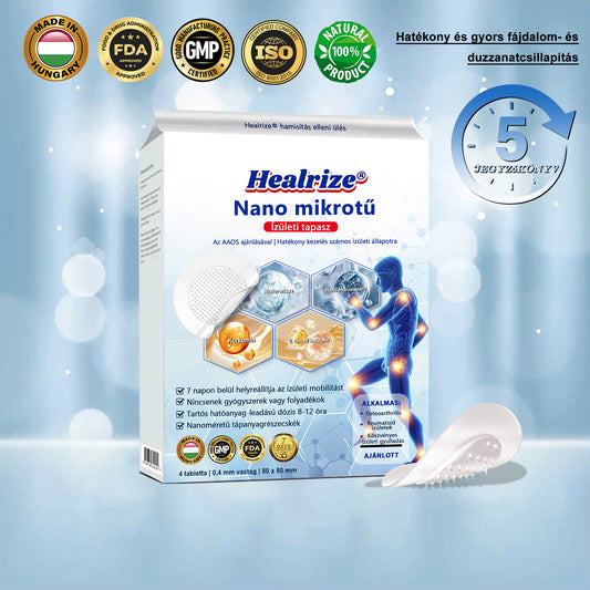 Hivatalos áruház：👨‍⚕️𝐇𝐞𝐚𝐥𝐫𝐢𝐳𝐞® Nano-bevezető ízületi terápia (fájdalommentes, tartós, ízületi gyulladás, visszér és különböző ortopédiai betegségek esetén alkalmazható)