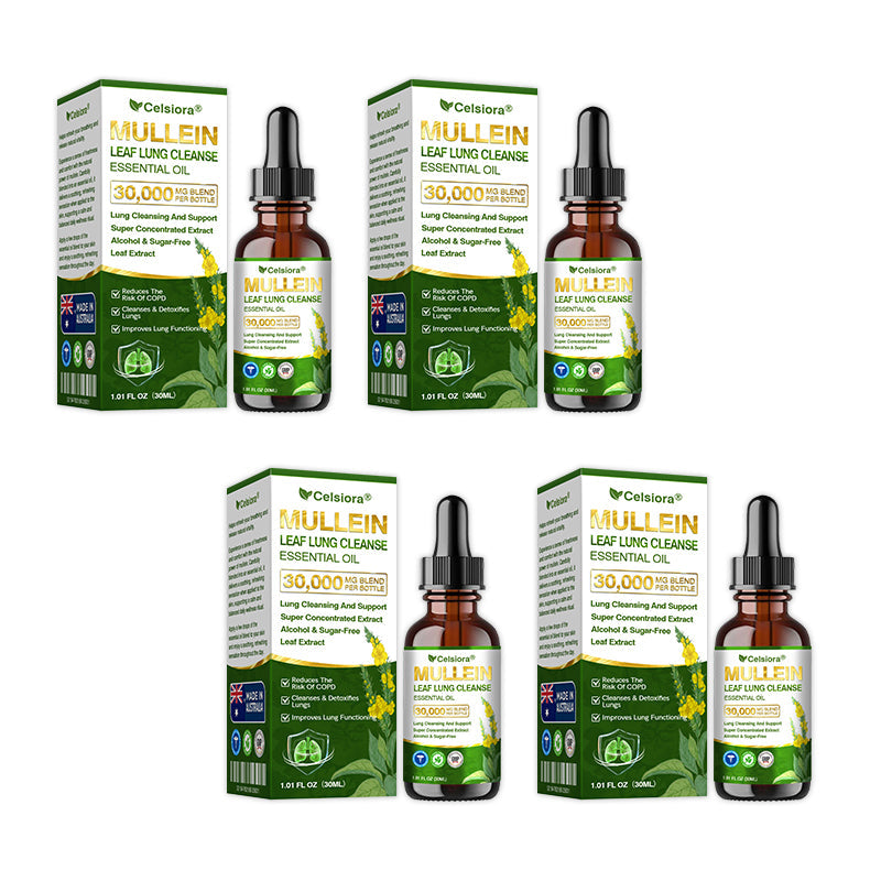 🌽✅𝐀𝐔 𝐎𝐟𝐟𝐢𝐜𝐢𝐚𝐥 𝐒𝐭𝐨𝐫𝐞|𝐂𝐞𝐥𝐬𝐢𝐨𝐫𝐚® 𝐎𝐫𝐠𝐚𝐧𝐢𝐜 𝐌𝐮𝐥𝐥𝐞𝐢𝐧 𝐋𝐞𝐚𝐟 𝐋𝐮𝐧𝐠 𝐂𝐥𝐞𝐚𝐧𝐬𝐞 𝐄𝐬𝐬𝐞𝐧𝐭𝐢𝐚𝐥 𝐎𝐢𝐥 (💖Cough, wheezing, shortness of breath, sputum, stuffy nose, bronchitis, bronchitis, allergy symptoms, lung discomfort💝)