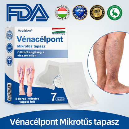 🇭🇺𝐇𝐞𝐚𝐥𝐫𝐢𝐳𝐞® VeinTarget mikrotűs tapasz 👍 Azonnali enyhülés hosszú távú eredmények