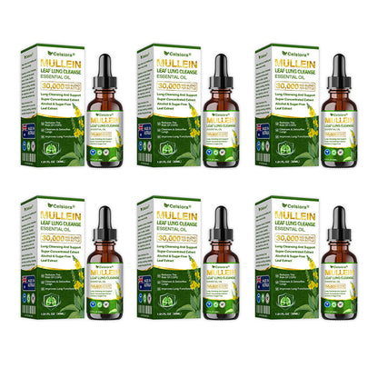 🌽✅𝐀𝐔 𝐎𝐟𝐟𝐢𝐜𝐢𝐚𝐥 𝐒𝐭𝐨𝐫𝐞|𝐂𝐞𝐥𝐬𝐢𝐨𝐫𝐚® 𝐎𝐫𝐠𝐚𝐧𝐢𝐜 𝐌𝐮𝐥𝐥𝐞𝐢𝐧 𝐋𝐞𝐚𝐟 𝐋𝐮𝐧𝐠 𝐂𝐥𝐞𝐚𝐧𝐬𝐞 𝐄𝐬𝐬𝐞𝐧𝐭𝐢𝐚𝐥 𝐎𝐢𝐥 (💖Cough, wheezing, shortness of breath, sputum, stuffy nose, bronchitis, bronchitis, allergy symptoms, lung discomfort💝)