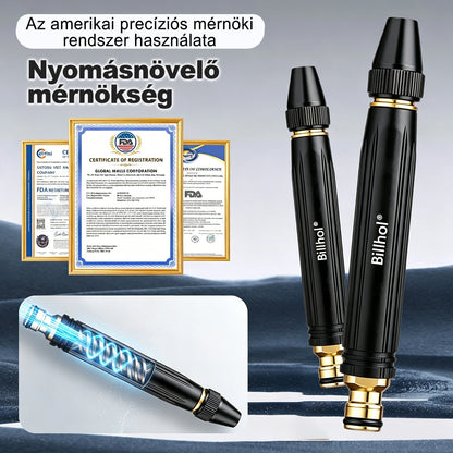 💥 Utolsó nap! Legalacsonyabb ár!! │ Billhol® 💧 Nagynyomású tisztítópisztoly – Erőteljes autó- és kerti tisztítás