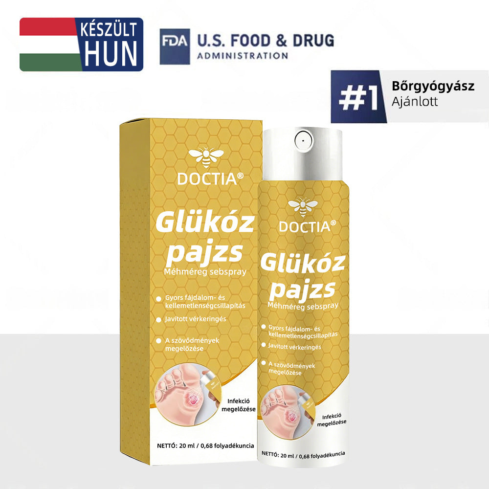 🔥Hivatalos áruház | DOCTIA® GlucoShield méhcsípés elleni sebspray