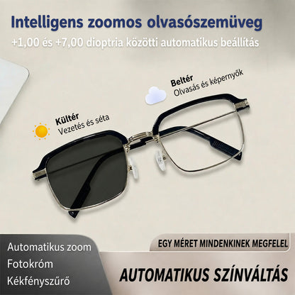 🎉Nyári kiárusítás🔥Utolsó napos akció: 70% kedvezmény 👓 Oneswear®  Önbeállító HD olvasószemüveg 🙌