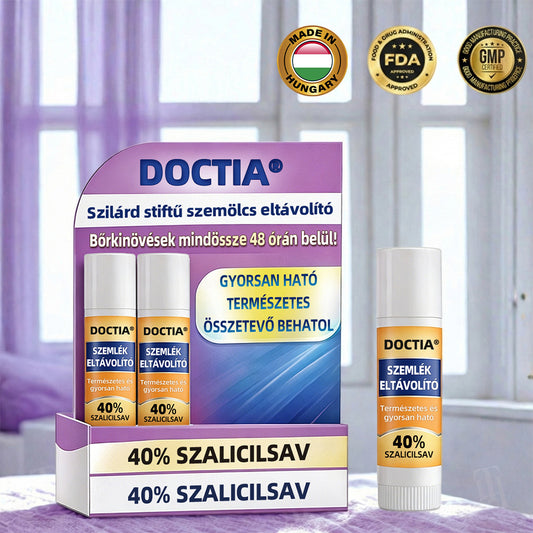 🏆 Magyarország legkelendőbb terméke | 🛡️ 48 órás fájdalommentes bőrtisztítás DOCTIA® szilárd szivacsos szemölcseltávolító