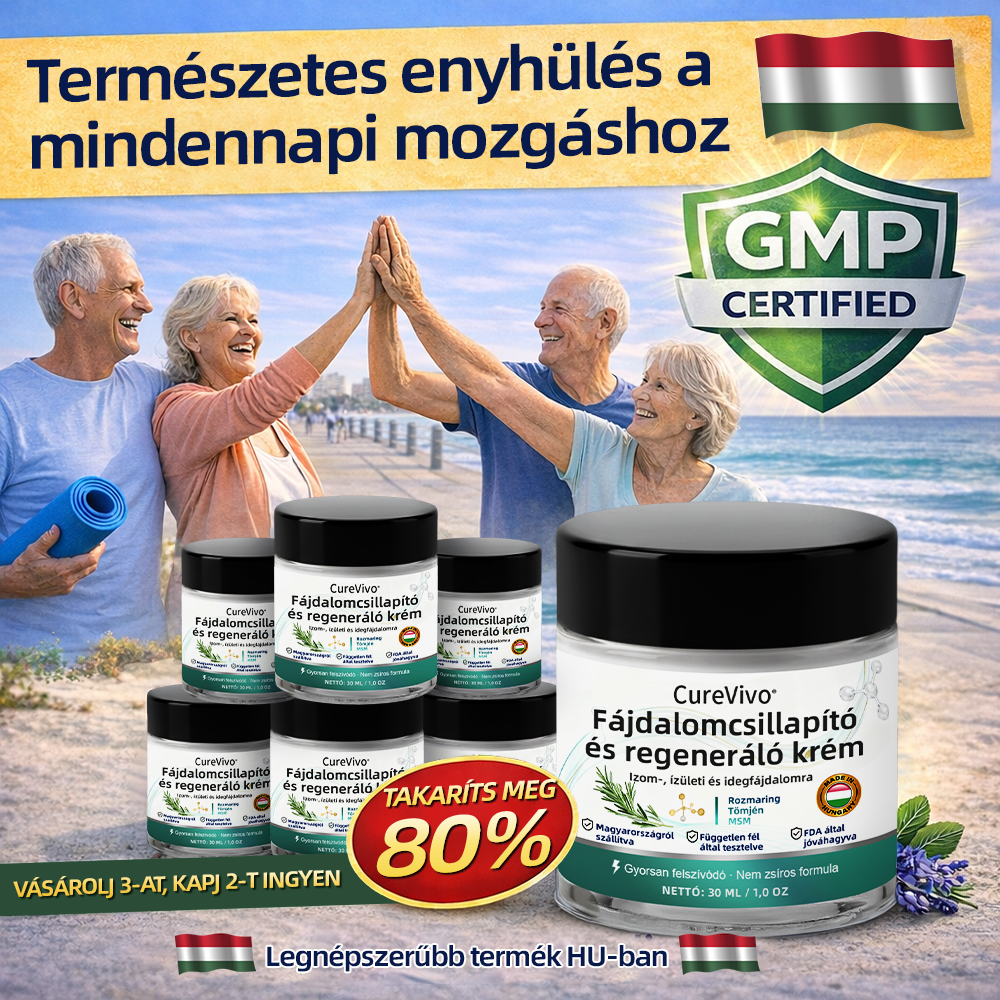 [Újévi különleges ajánlat] CureVivo® fájdalomcsillapító és regeneráló krém🦄Izom-, ízületi és idegfájdalmakra
