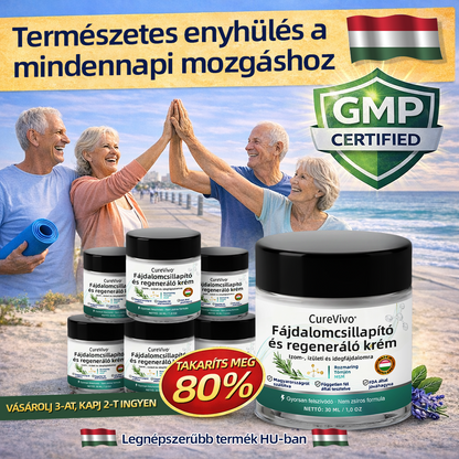 [Újévi különleges ajánlat] CureVivo® fájdalomcsillapító és regeneráló krém🦄Izom-, ízületi és idegfájdalmakra