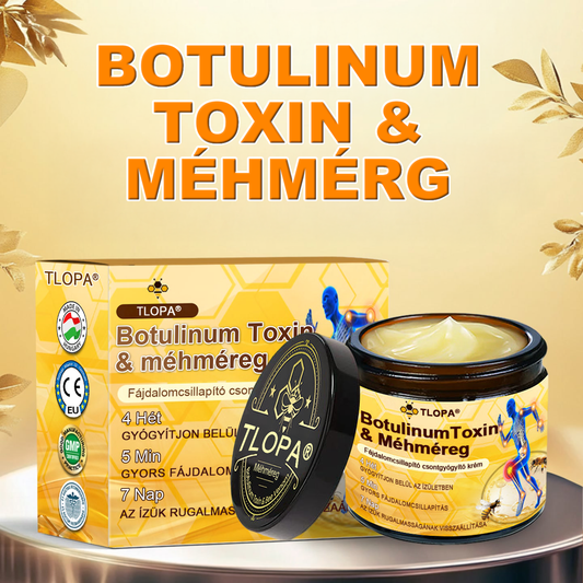 ✅TLOPA® Fájdalomcsillapító, 😊csontregeneráló krém botulinum-toxinnal és méhméreggel 🐝