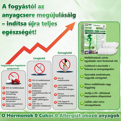 𝐇𝐢𝐯𝐚𝐭𝐚𝐥𝐨𝐬 𝐌á𝐫𝐤𝐚𝐛𝐨𝐥𝐭 | 🍀 𝐇𝐞𝐚𝐥𝐫𝐢𝐳𝐞® 𝑴𝒐𝒓𝒊𝒏𝒈𝒂 · 𝑩𝒆𝒓𝒃𝒆𝒓𝒊𝒏 × 𝐍𝐀𝐃+ 𝟏𝟎 𝐚𝐳 𝟏-𝐛𝐞𝐧 𝐟𝐞𝐣𝐥𝐞𝐭𝐭 𝐧𝐚𝐧𝐨-𝐦𝐢𝐤𝐫𝐨𝐭ű𝐬 𝐭𝐚𝐩𝐚𝐬𝐳 🇭🇺 (𝐍𝐚𝐩𝐨𝐧𝐭𝐚 𝐜𝐬𝐚𝐤 𝐞𝐠𝐲𝐬𝐳𝐞𝐫) ✅ 𝐄𝐥𝐡í𝐳á𝐬, 𝐦𝐞𝐠𝐞𝐫𝐞𝐬𝐳𝐤𝐞𝐝𝐞𝐭𝐭 𝐛ő𝐫, 𝐜𝐮𝐤𝐨𝐫𝐛𝐞𝐭𝐞𝐠𝐬é𝐠, 𝐚𝐥𝐯á𝐬𝐢 𝐚𝐩𝐧𝐨é, í𝐳ü𝐥𝐞𝐭𝐢 𝐩𝐫𝐨𝐛𝐥é𝐦á𝐤 é𝐬 𝐦é𝐠 𝐬𝐨𝐤 𝐦á𝐬 𝐩𝐫𝐨𝐛𝐥é𝐦𝐚 𝐞𝐬𝐞𝐭é𝐧.