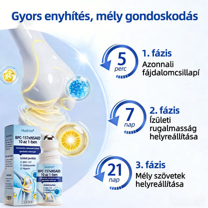 Exkluzív | Hudros® BPC-157 × Nem szteroid gyulladáscsökkentő 10 az 1-ben behatoló, olajmentes ízületi gél 🎇🎇 (Ízületi gyulladás, neuropátia, reuma, sportsérülések stb. kezelésére)