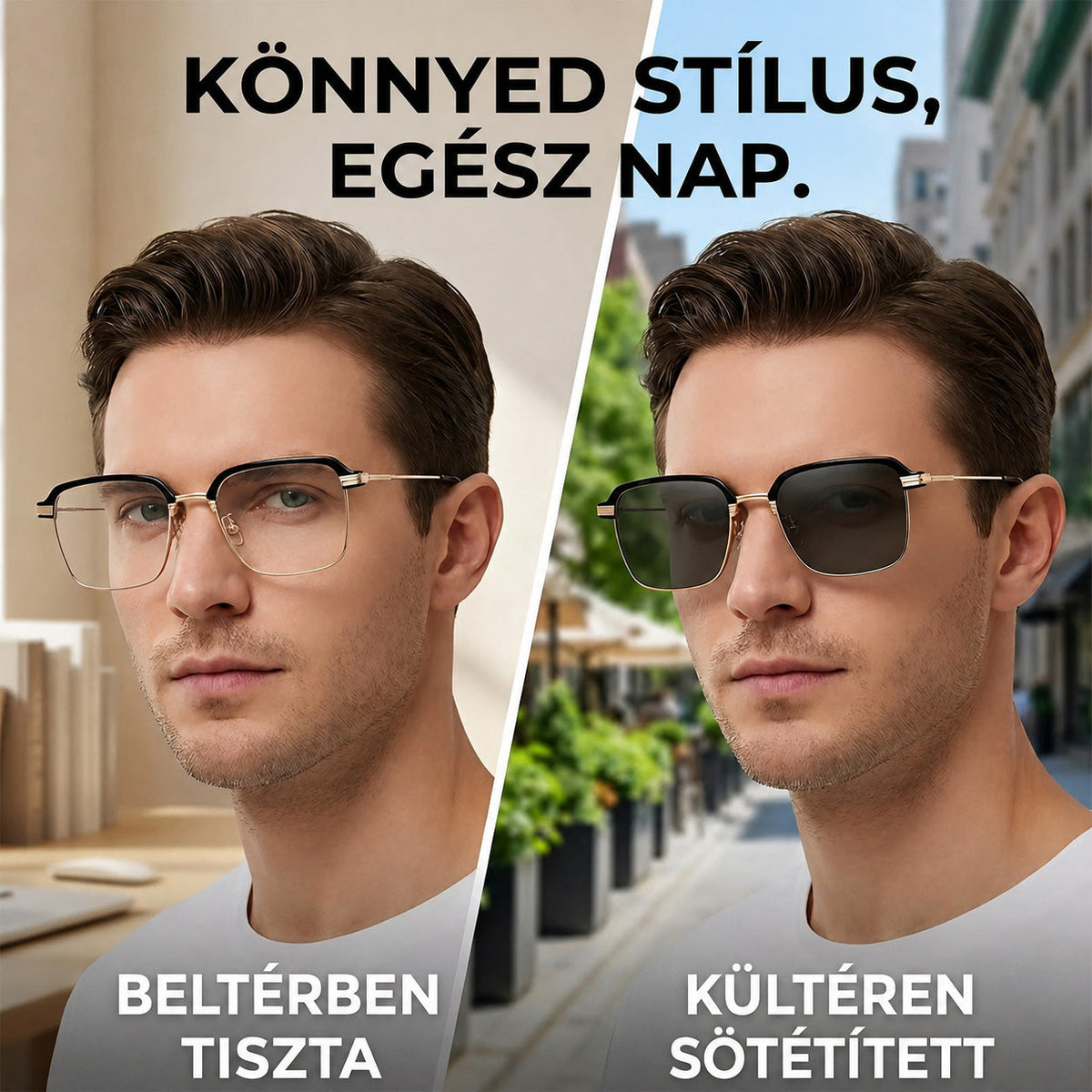 🎉Nyári kiárusítás🔥Utolsó napos akció: 70% kedvezmény 👓 Oneswear®  Önbeállító HD olvasószemüveg 🙌