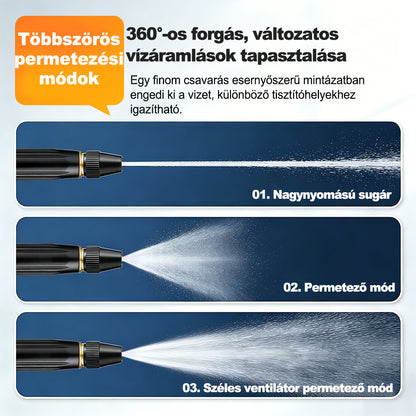 💥 Utolsó nap! Legalacsonyabb ár!! │ Billhol® 💧 Nagynyomású tisztítópisztoly – Erőteljes autó- és kerti tisztítás