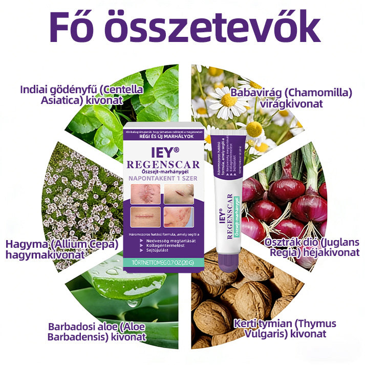 IEY® ReGenScar őssejt-heggyel kezel👨‍⚕️Keloid hegek, akne hegek, bárányhimlő hegek, műtéti hegek, égési hegek