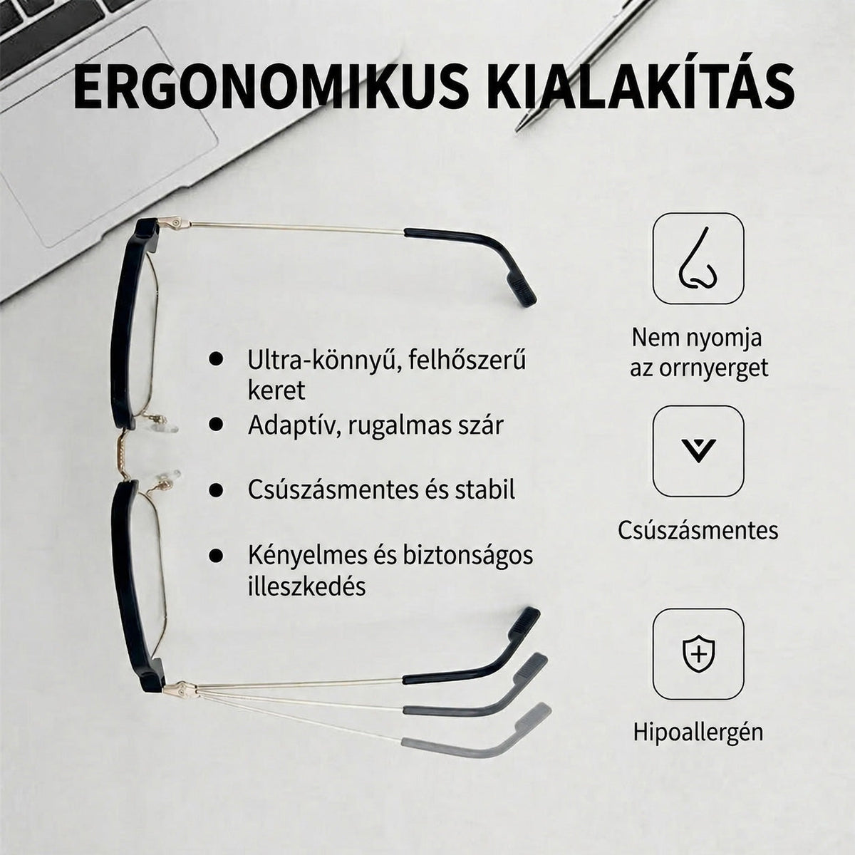 🎉Nyári kiárusítás🔥Utolsó napos akció: 70% kedvezmény 👓 Oneswear®  Önbeállító HD olvasószemüveg 🙌