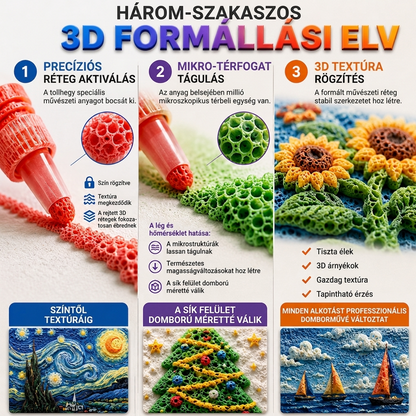 🎨𝐑𝐞𝐧𝐝𝐞𝐥𝐣 𝐦é𝐠 𝐦𝐚, é𝐬 𝐬𝐩ó𝐫𝐨𝐥𝐣 𝟓𝟎%-𝐨𝐭! 🪄丨𝐈𝐄𝐘® 𝟑𝐃 𝐃𝐨𝐦𝐛𝐨𝐫𝐦ű 𝐑𝐚𝐣𝐳𝐨𝐥ó 𝐓𝐨𝐥𝐥 – 𝐕𝐚𝐫á𝐳𝐬𝐨𝐥𝐝 𝐚 𝐬í𝐤 𝐫𝐚𝐣𝐳𝐨𝐤𝐚𝐭 𝐭𝐚𝐩𝐢𝐧𝐭𝐡𝐚𝐭ó 𝟑𝐃 𝐚𝐥𝐤𝐨𝐭á𝐬𝐨𝐤𝐤á! 🍅