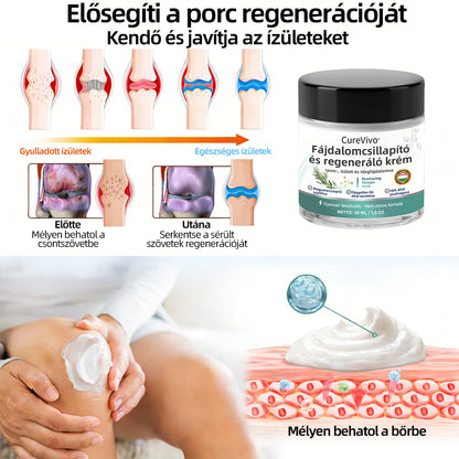 [Újévi különleges ajánlat] CureVivo® fájdalomcsillapító és regeneráló krém🤶Izom-, ízületi és idegfájdalmakra