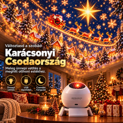 REBYIPO® 🎄 Karácsonyi fények – Varázsolj ünnepi hangulatot otthonodba! 🎈