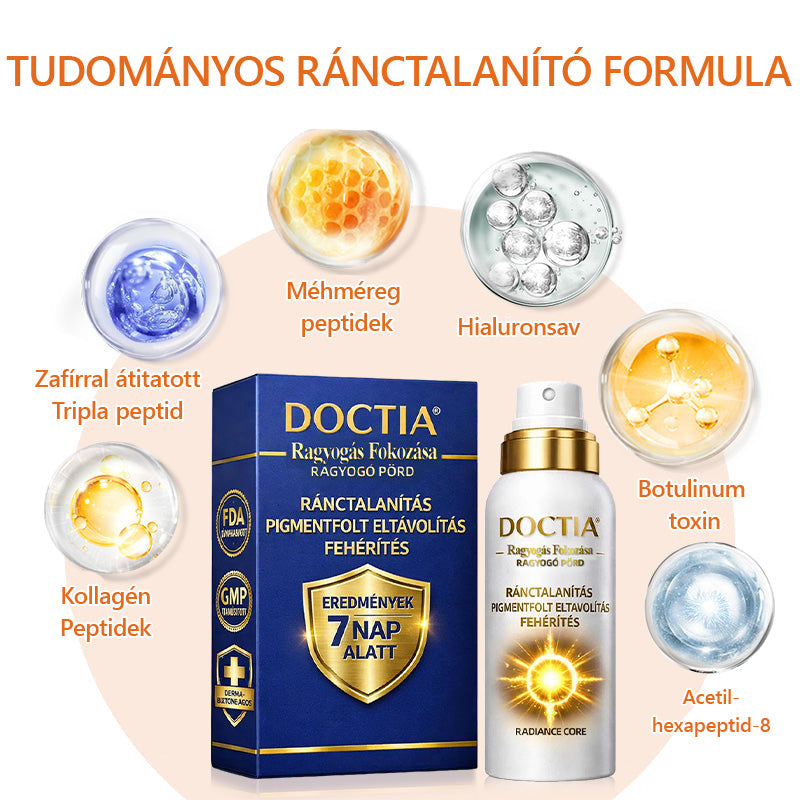 DOCTIA® GlowBoost ragyogáspermet👩‍🔬UTOLSÓ NAP 80% KEDVEZMÉNY🐝🐝