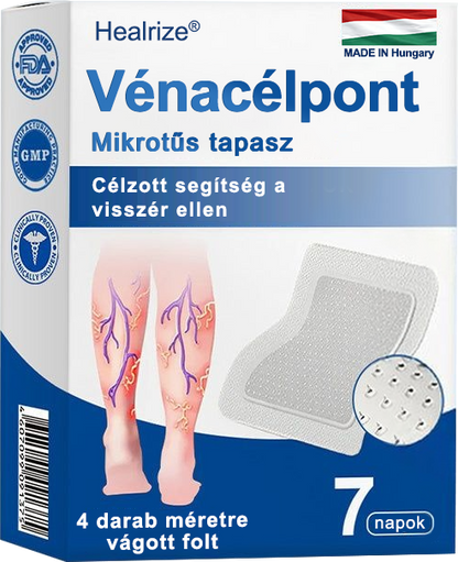 🇭🇺𝐇𝐞𝐚𝐥𝐫𝐢𝐳𝐞® ✅VeinTarget mikrotűs tapasz👩‍⚕️⚡Azonnali enyhülés hosszú távú eredmények
